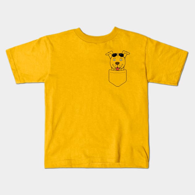 Mr Peanutbutter in your pocket! Kids T-Shirt by GeleHaas